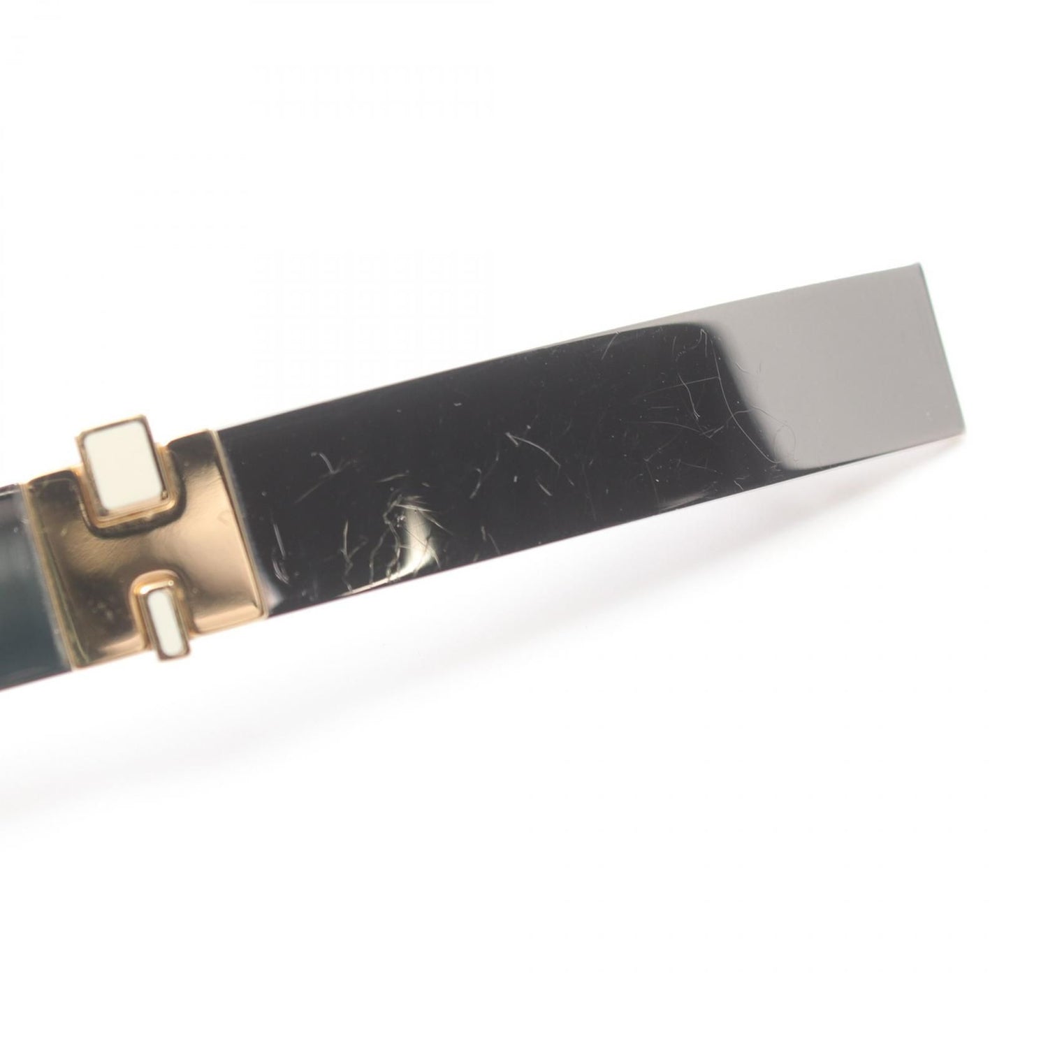 Hermes Eileen Valletta Gold Silver Gold Stainless Steel Gold Plated