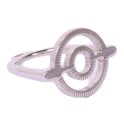 Hermes Kim Scarf Ring Silver Other Metal