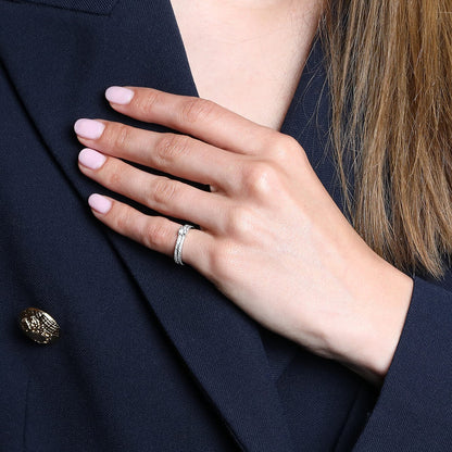 Mauboussin diamonds and gold ring