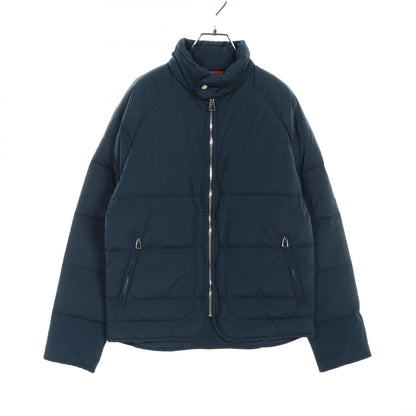 Hermes Down Jacket Green Nylon