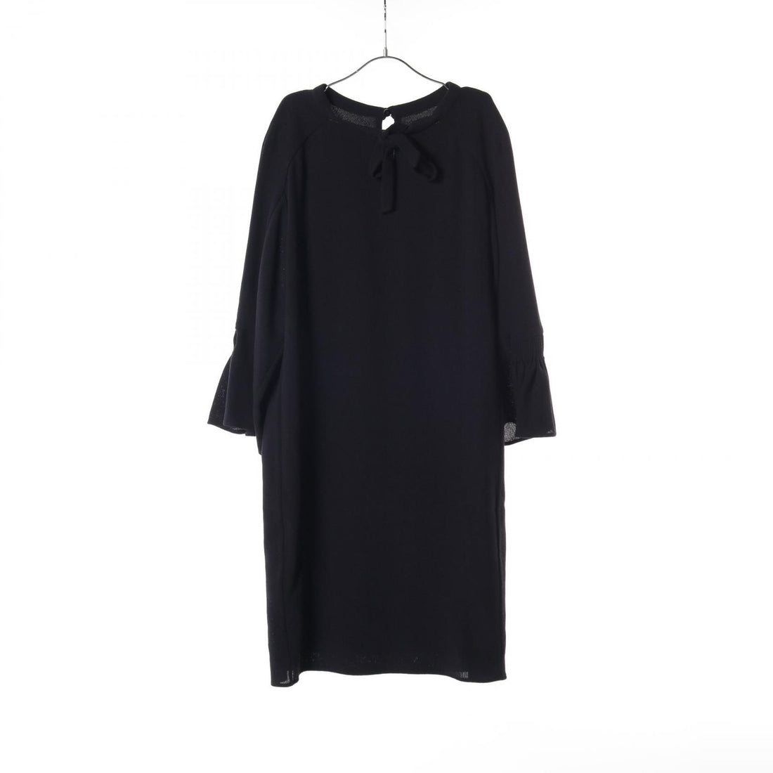Hermes Dress Wool Black 38
