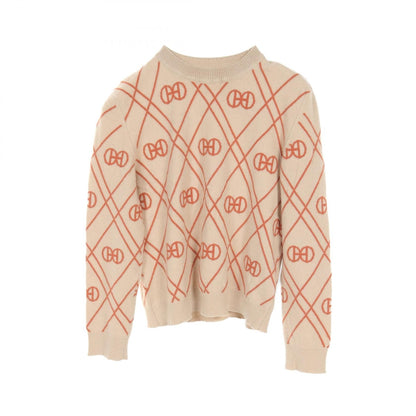 Hermes H Rondo Knit Beige Brown Cashmere
