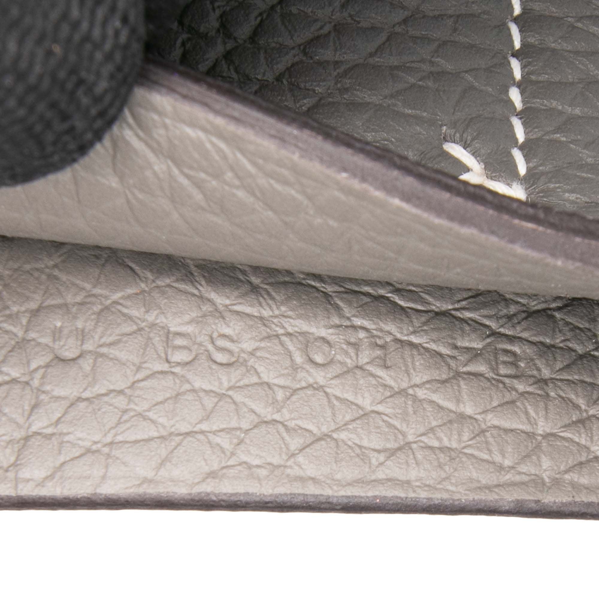 Herm�s Taurillon Clemence Cabasellier 46 Gray