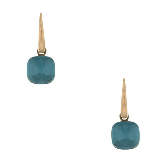 Pomellato Nudo topaz and gold earrings