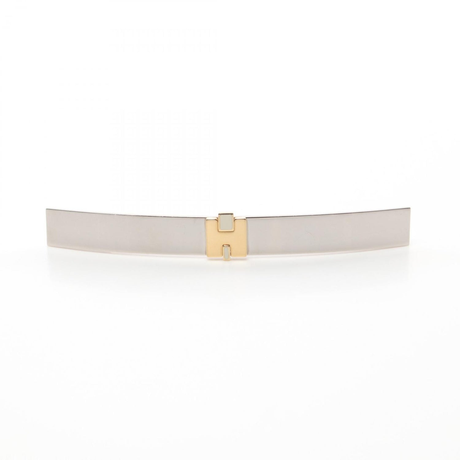 Hermes Eileen Valletta Gold Silver Gold Stainless Steel Gold Plated
