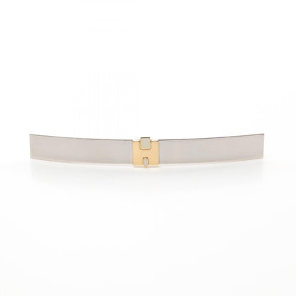 Hermes Eileen Valletta Gold Silver Gold Stainless Steel Gold Plated