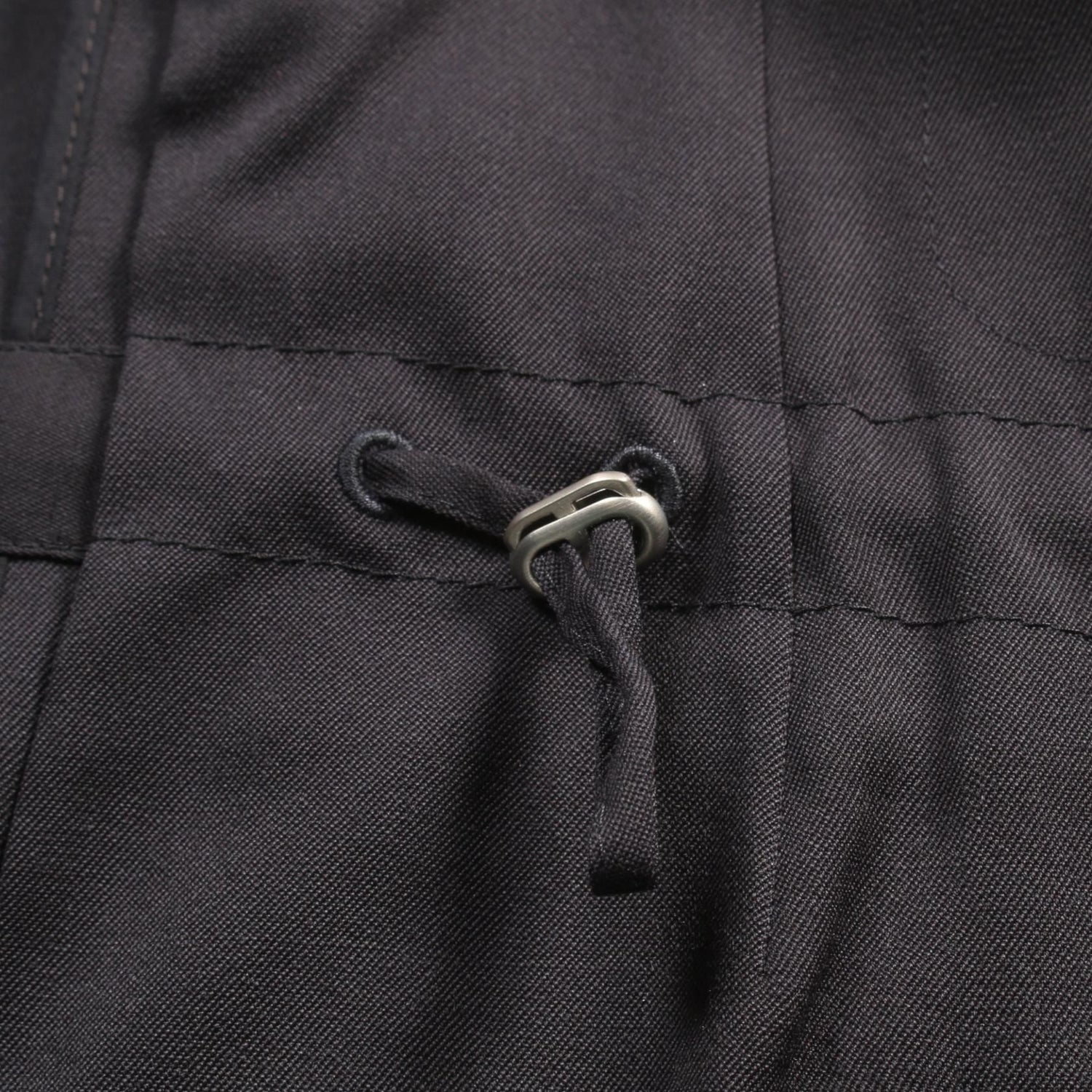 Hermes Tailored Jacket Navy Wool G 19632z 32-5259
