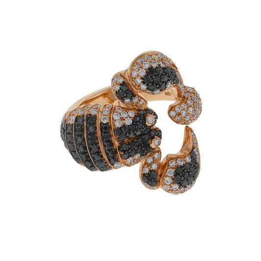 Roberto Coin diamonds and gold ring