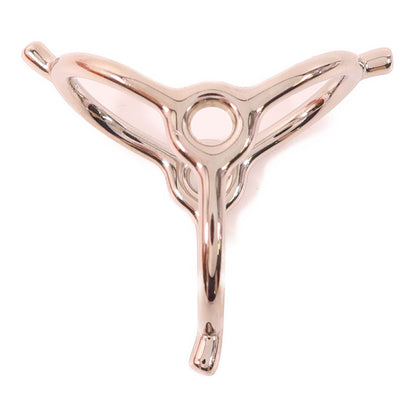 Hermes Kim Scarf Ring Silver Other Metal
