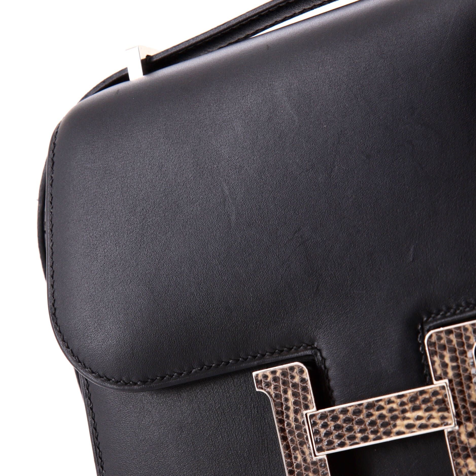 Constance Marquette Bag Monsieur With Lizard 18