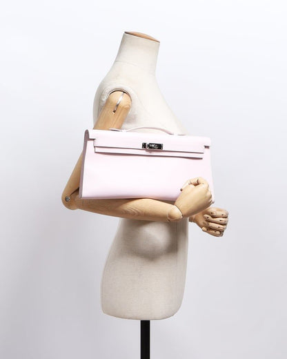Herm�s Kelly Cut Pochette Swift Bag