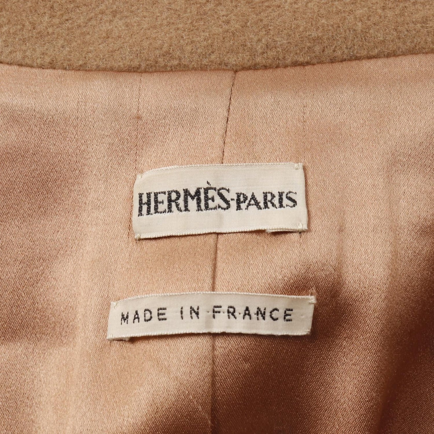 Hermes Other Coat Brown Other Camel