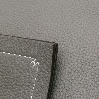 Herm�s Taurillon Clemence Cabasellier 46 Gray