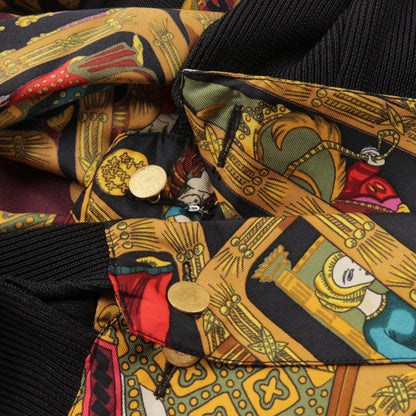 Hermes Tarot Print Blouse Silk 