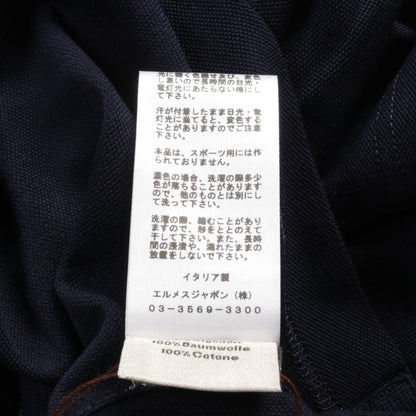 Hermes T-shirt Navy Cotton