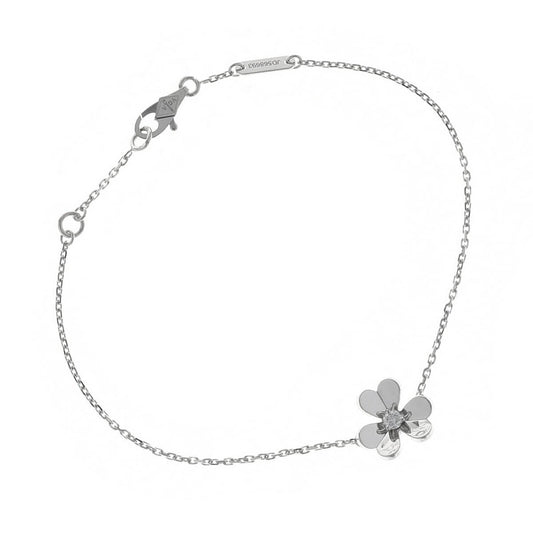 Van Cleef & Arpels Frivole diamond and gold bracelet