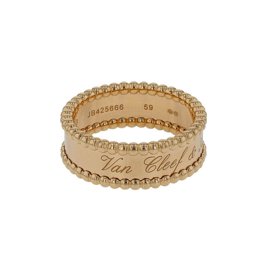 Van Cleef & Arpels Perlee Signature and gold ring