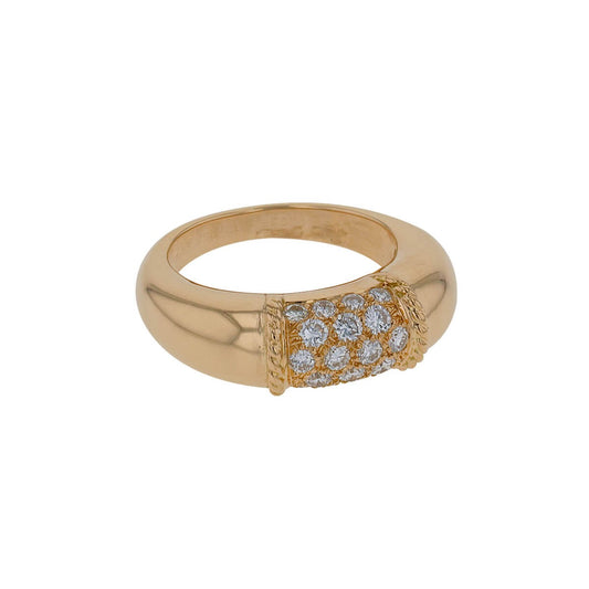 Van Cleef & Arpels Philippine gold and diamonds ring