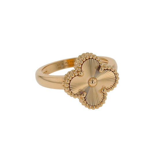 Van Cleef & Arpels Vintage Alhambra gold ring