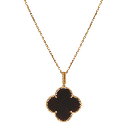 Van Cleef & Arpels wood and gold necklace