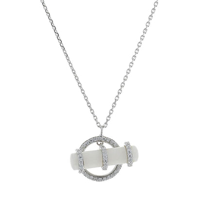Victoria Casal diamonds, mother-of-pearl and gold necklace