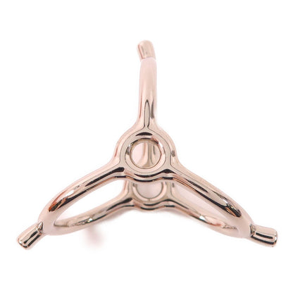 Hermes Kim Scarf Ring Silver Other Metal