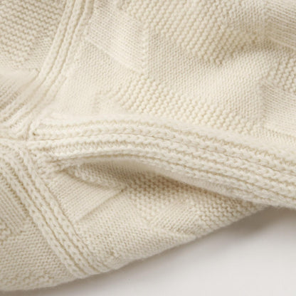 Hermes H Logo Hoodie Beige Wool 4e 2623d 3