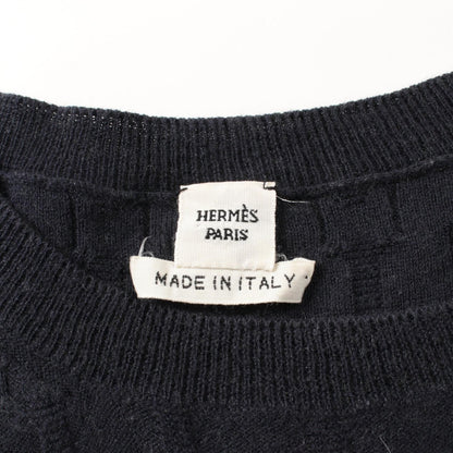 Hermes Knit Navy Cotton Cashmere